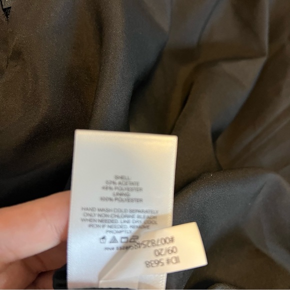 NWT Express Black Sheath Velvet Animal Print Textured Shimmer Dress Sz M - Picture 9 of 9